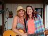 Heather w/ Kristie, her bandmate in Girlz Rule slated to play Tuesday at Coconuts.